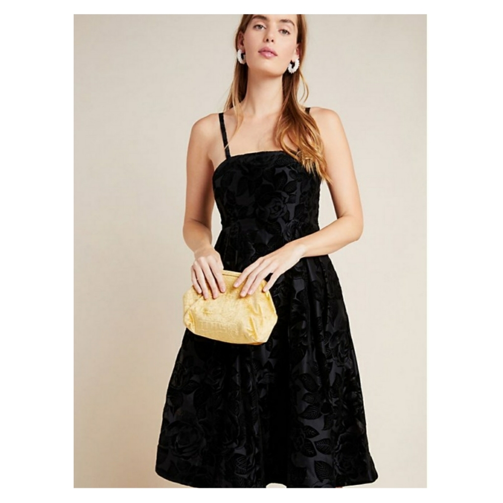 ‼️New In‼️ Anthropology Maeve Jonquil Midi Dress
